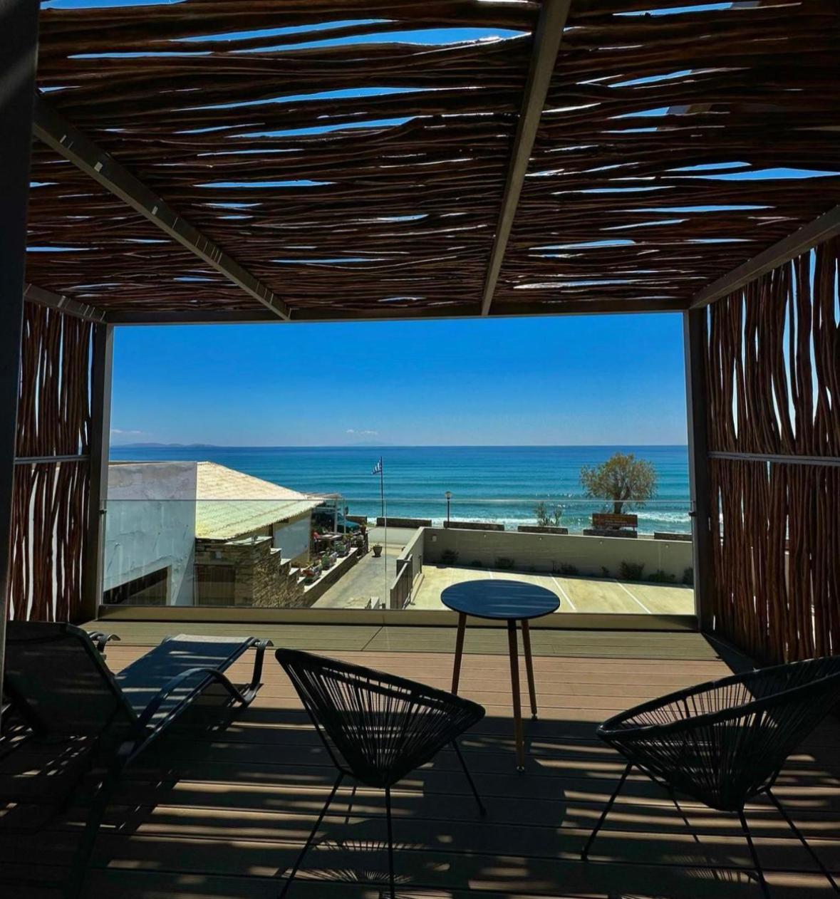 Апартаменти Seaside Tinos Кіонія Екстер'єр фото
